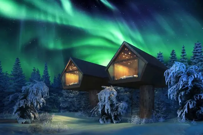 Igloo Accommodation in the North Pole
